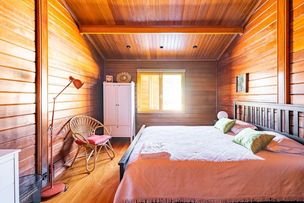 Wooden House Villa Minde Exterior foto