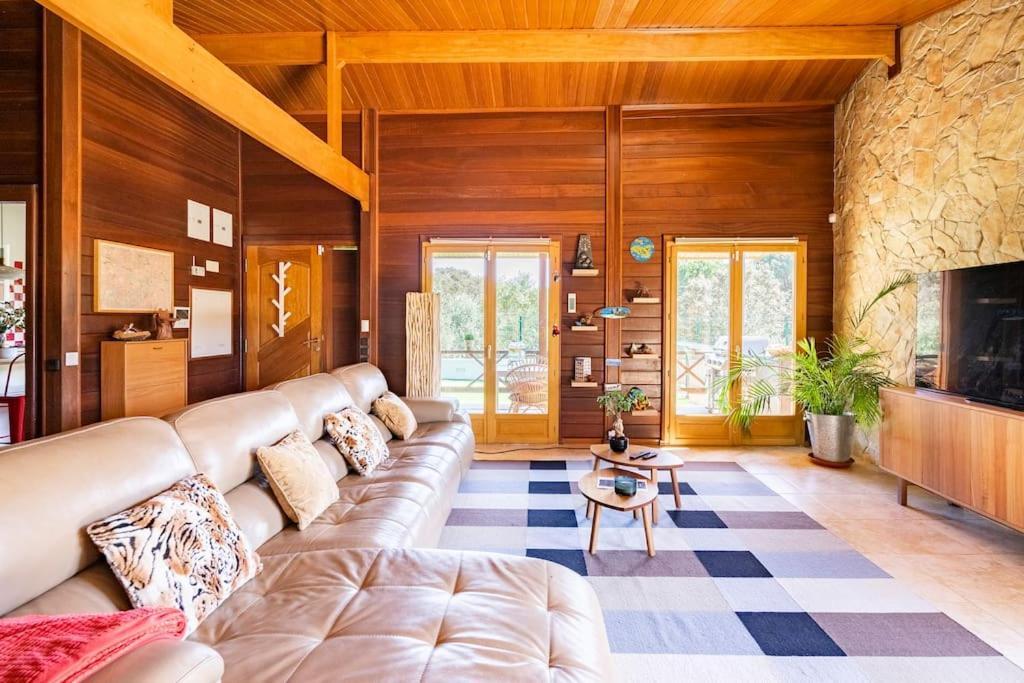 Wooden House Villa Minde Exterior foto