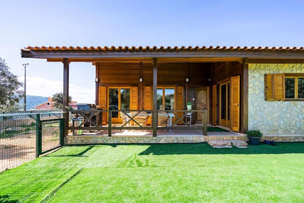 Wooden House Villa Minde Exterior foto