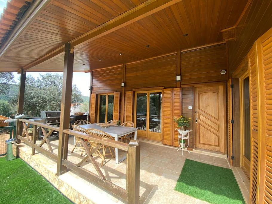 Wooden House Villa Minde Exterior foto