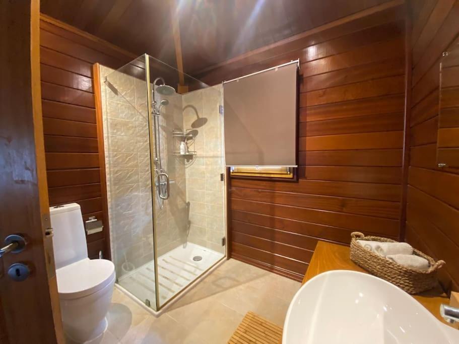 Wooden House Villa Minde Exterior foto